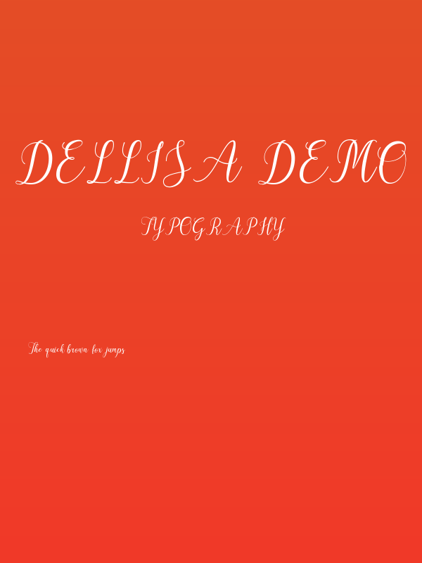 Dellisa Demo Poster