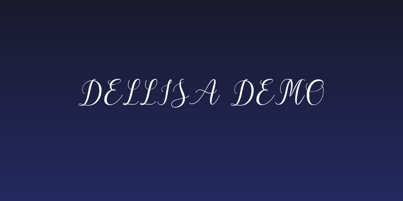 Dellisa Demo Social Header
