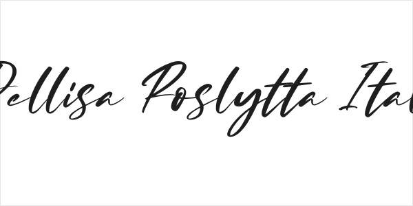 Dellisa Roslytta Italic Logo