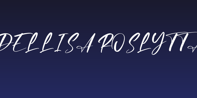 Dellisa Roslytta Social Header