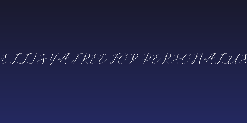 Dellisya Free For Personal Use Social Header