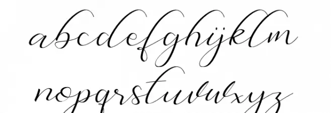 Dellisya Free For Personal Use फ़ॉन्ट लोअरकेस
