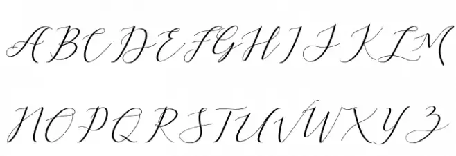Dellisya Free For Personal Use Font Litere mari