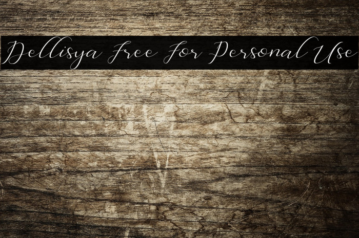 Dellisya Free For Personal Use Example 3