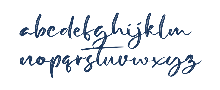 Dellons Signature Personal Use Lowercase