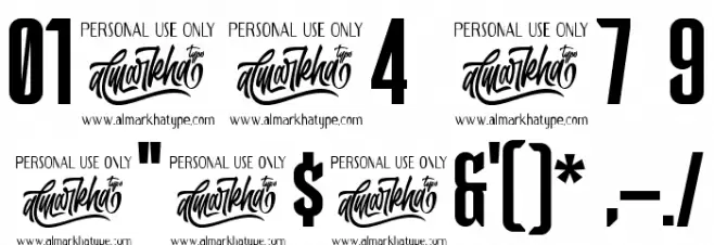 Delluza Font OTHER CHARS