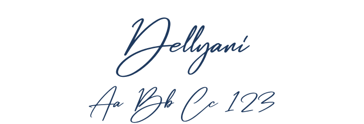 Dellyani Font Preview