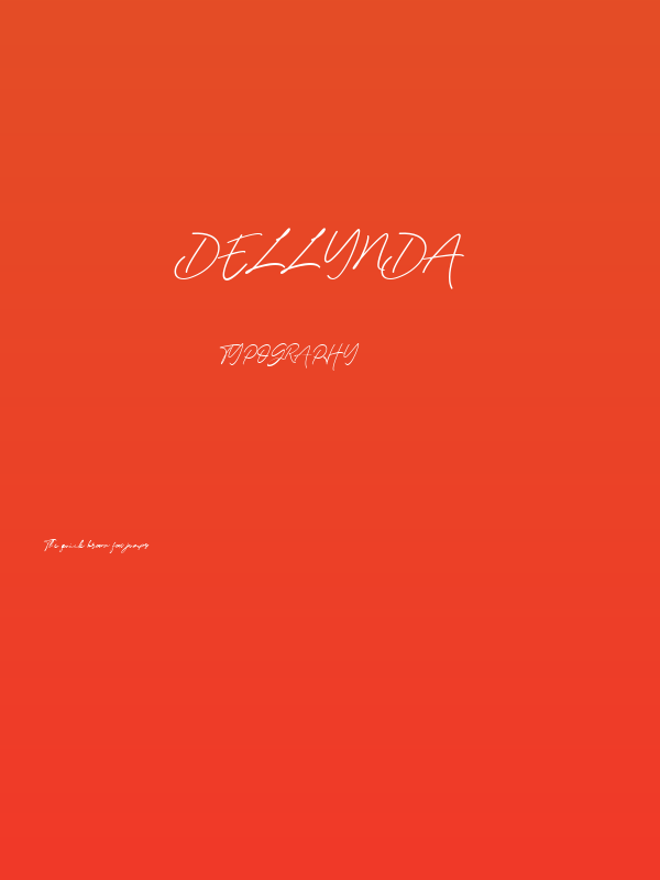Dellynda Poster