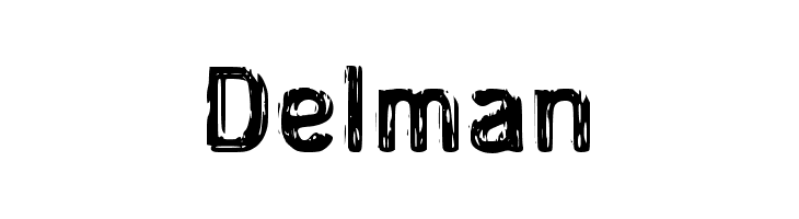 Delman  Frei Schriftart Herunterladen