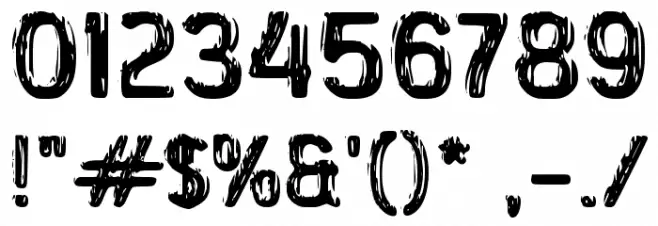 Delman Font OTHER CHARS