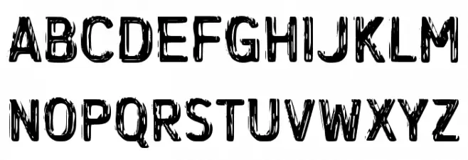 Delman Schriftart Groß