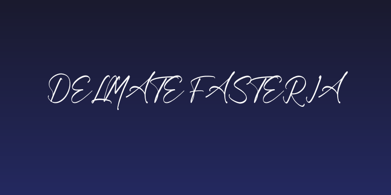 Delmate Fasteria Social Header