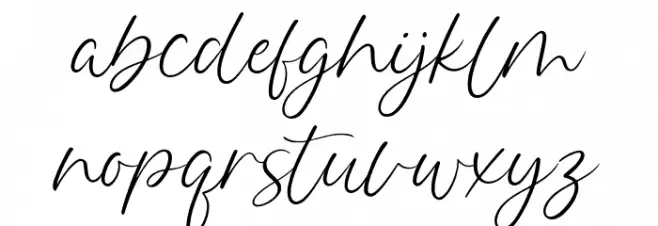 Delmon Delicate Script خط أحرف صغيرة