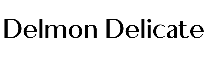 Delmon Delicate  Descarca Fonturi Gratis
