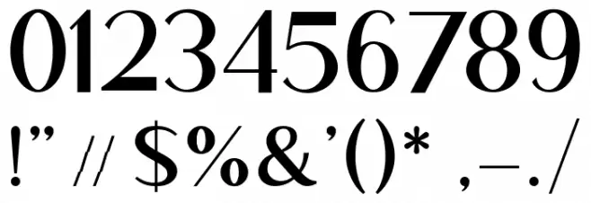 Delmon Delicate Font OTHER CHARS