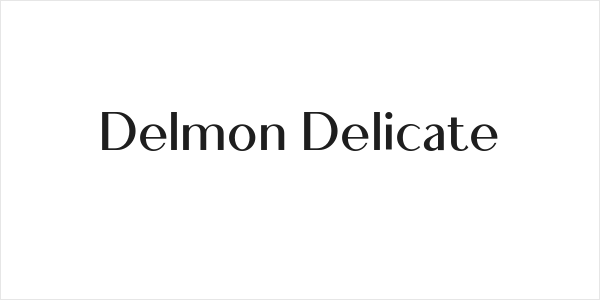 Delmon Delicate Logo