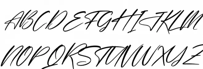 Delmonte Hunters Italic Schriftart Groß