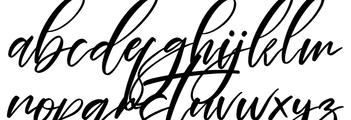 Delmonte Hunters Font LOWERCASE