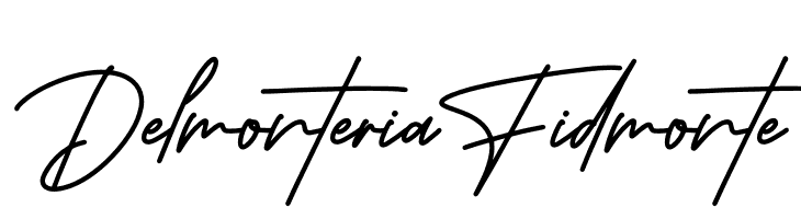 Delmonteria Fidmonte  Frei Schriftart Herunterladen