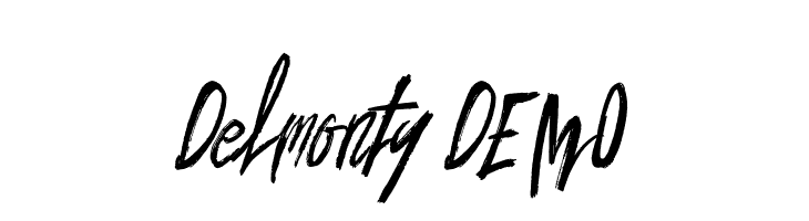 Delmonty DEMO  baixar fontes gratis