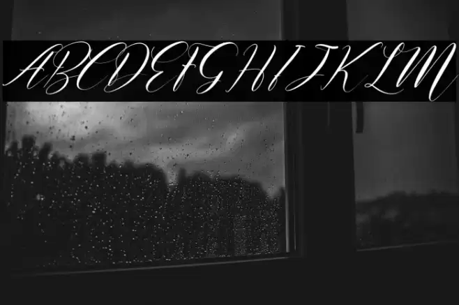 Delmore Italic Font examples