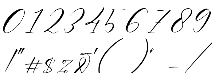Delmore Font OTHER CHARS