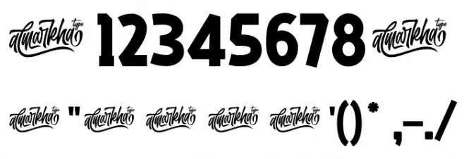 Delninoys Font OTHER CHARS