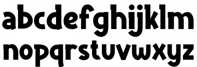 Delninoys خط أحرف صغيرة