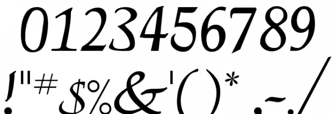 Deloise Font OTHER CHARS