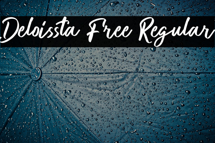 Deloissta Free Regular Example 3