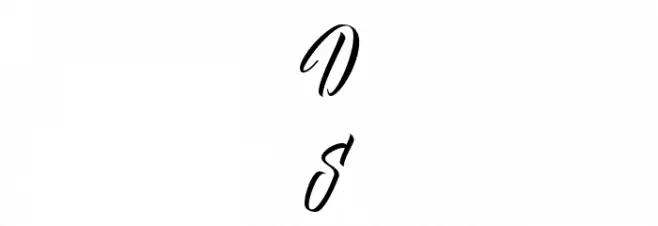 Delphin Spring DEMO Regular Schriftart Groß