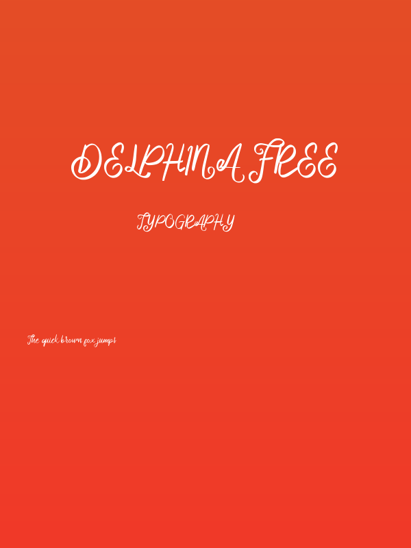 Delphina FREE Poster