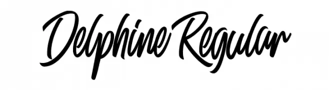 Delphine Regular Fonte