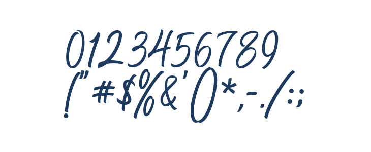 Delphine Regular Other Characters