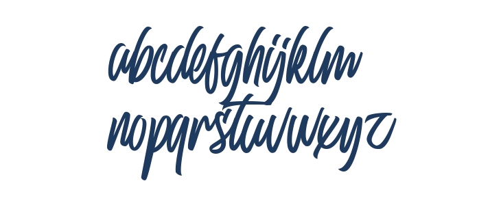 Delphine Regular Lowercase