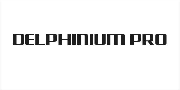 Delphinium Pro Logo