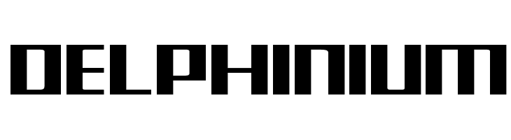 Delphinium  免费字体下载