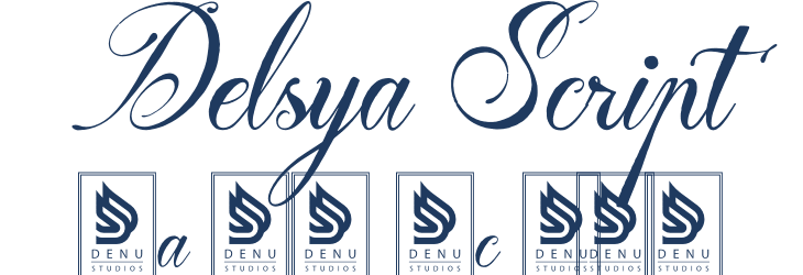 Delsya Script Font Preview