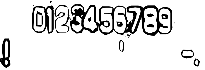 Delta Echo Font OTHER CHARS