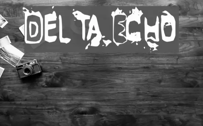 Delta Echo Schriftart examples