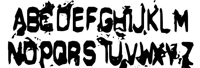 Delta Echo Font LOWERCASE