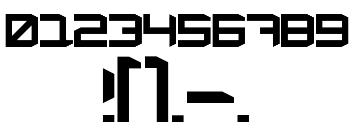 Delta Heavy Regular Font OTHER CHARS