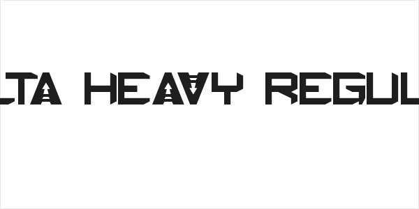 Delta Heavy Regular Logo