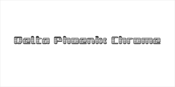 Delta Phoenix Chrome Logo