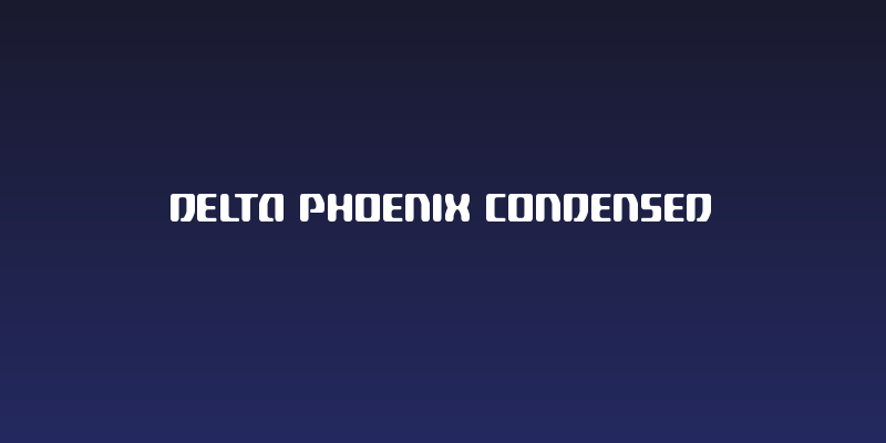 Delta Phoenix Condensed Social Header