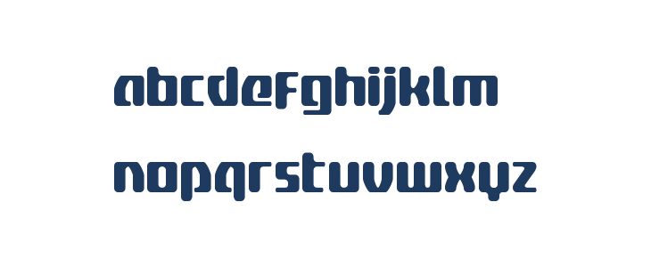 Delta Phoenix Condensed Lowercase