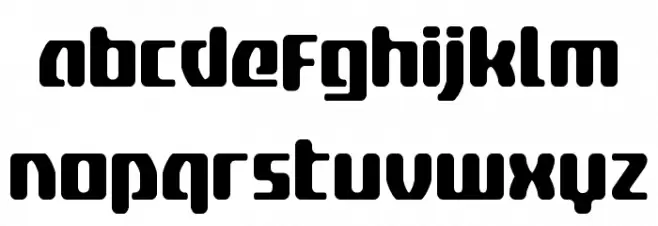 Delta Phoenix Condensed خط أحرف صغيرة
