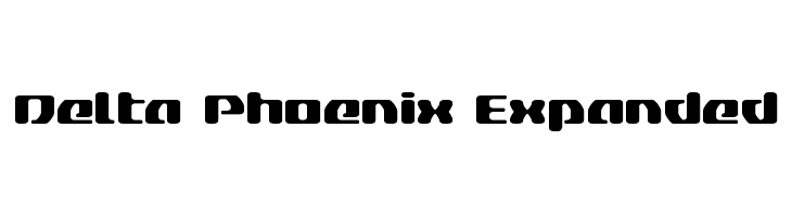 Delta Phoenix Expanded  नि: शुल्क फ़ॉन्ट्स डाउनलोड