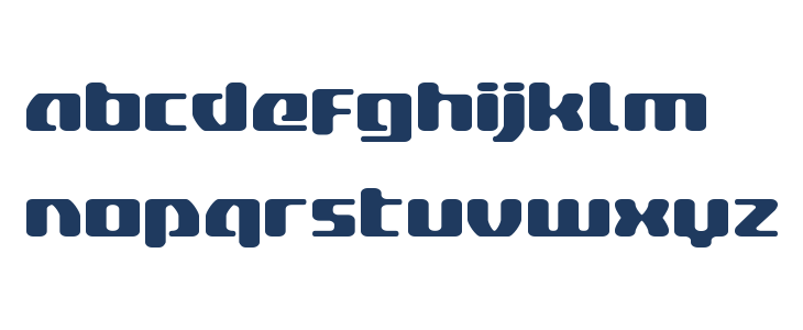 Delta Phoenix Expanded Lowercase