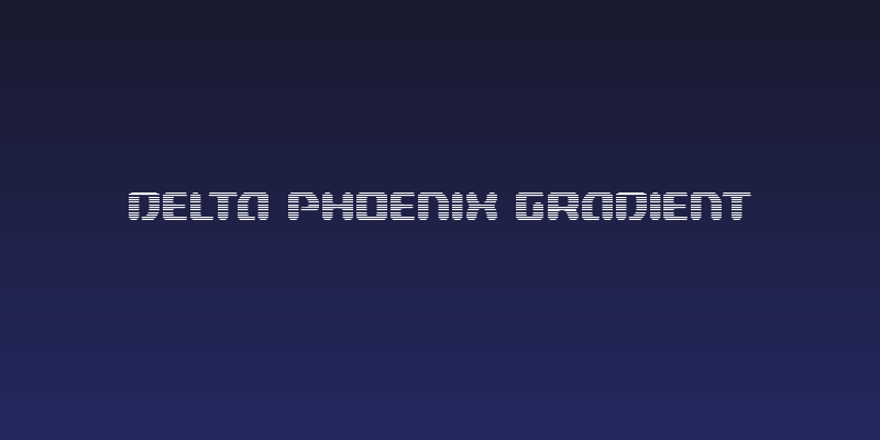 Delta Phoenix Gradient Social Header
